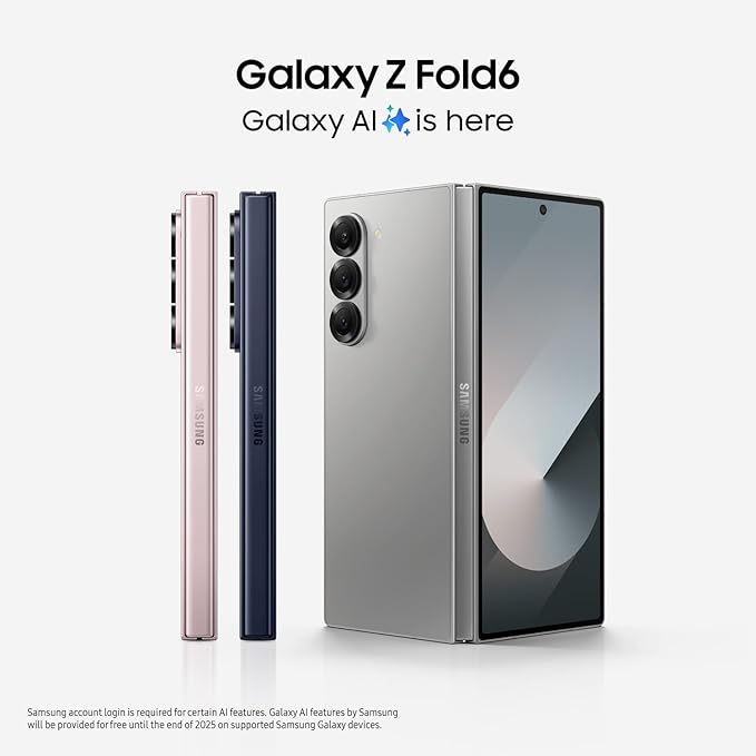 SAMSUNG Galaxy Z Fold 6 Review: Unlocked Android Smartphone Launch Bundle + $300 Gift Card Offer